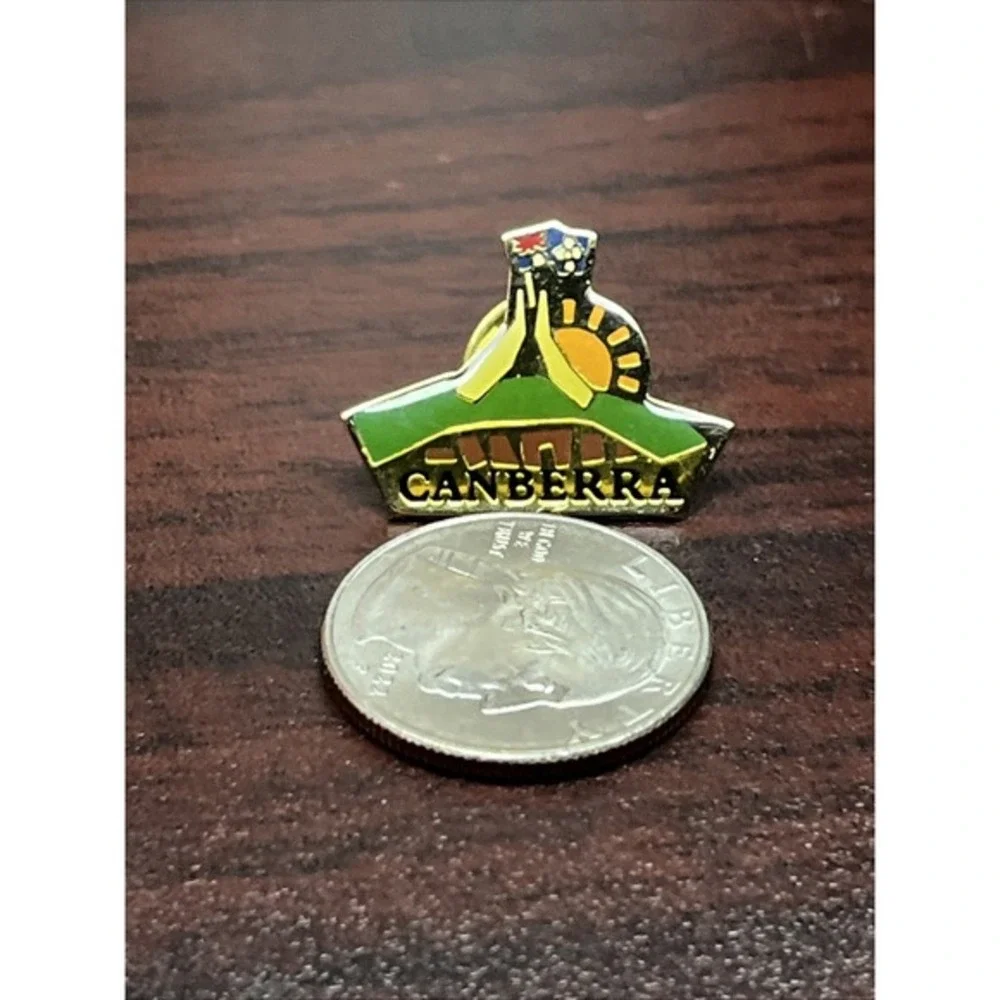 Canberra Australia Tent Sunrise Lapel Hat‎ Pin